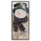 Stupell Industries Rustic Winter Snowman Wink Framed Giclee Art